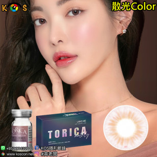 【散光】Lensme Torica Realfit Pink 토리카 리얼핏 홍채 핑크 (난시 교정용)  每月抛棄散光彩妝隱形眼鏡